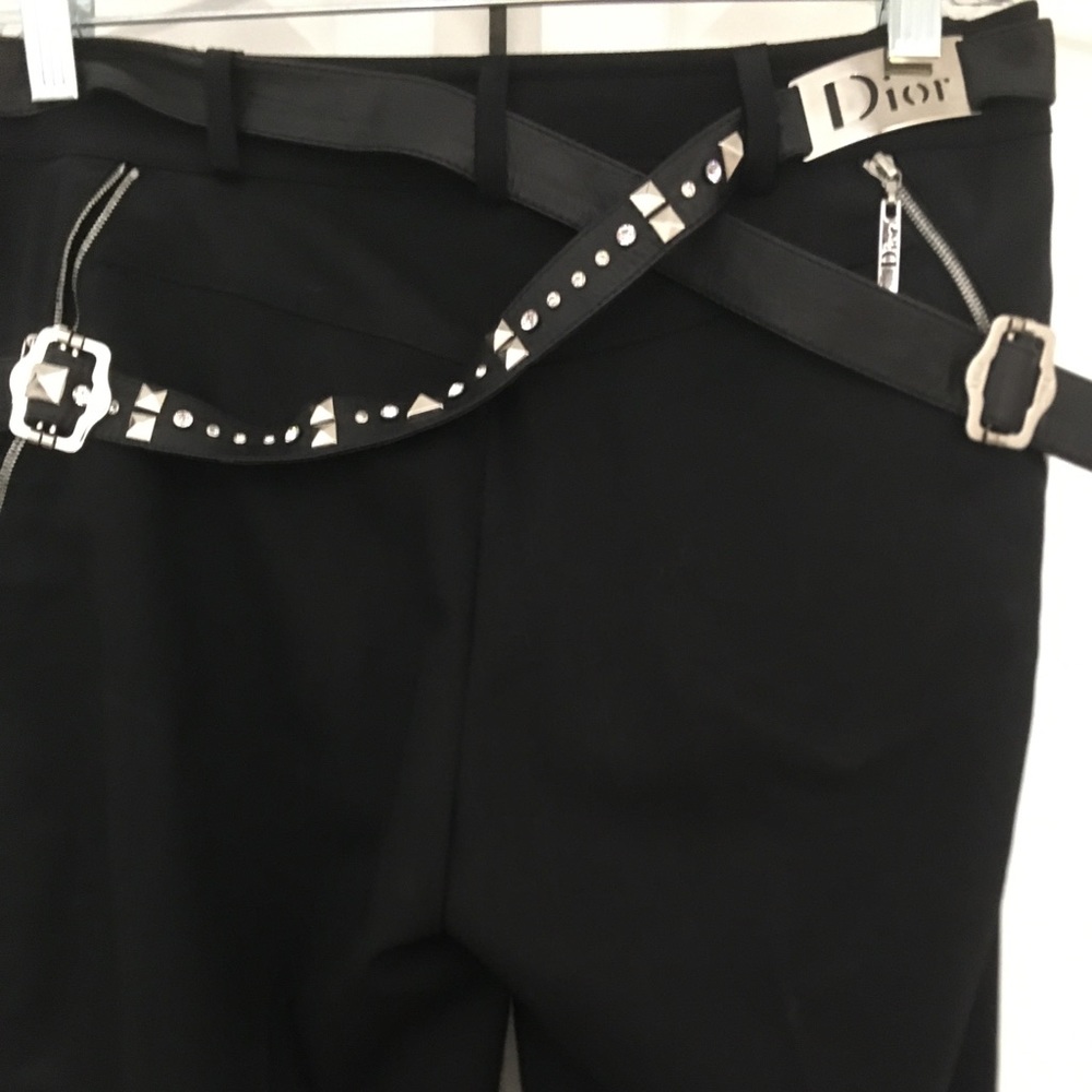 Christian Dior black slacks